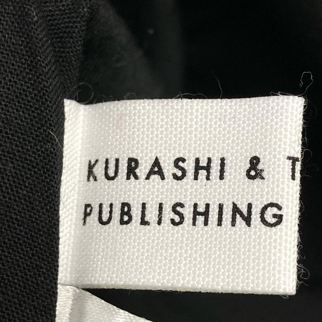 KURASHI&Trips PUBLISHING Excellent Condition, Random Pleated Sleeveless Dress That Sways In the Summer Breeze Dress M blackUsed