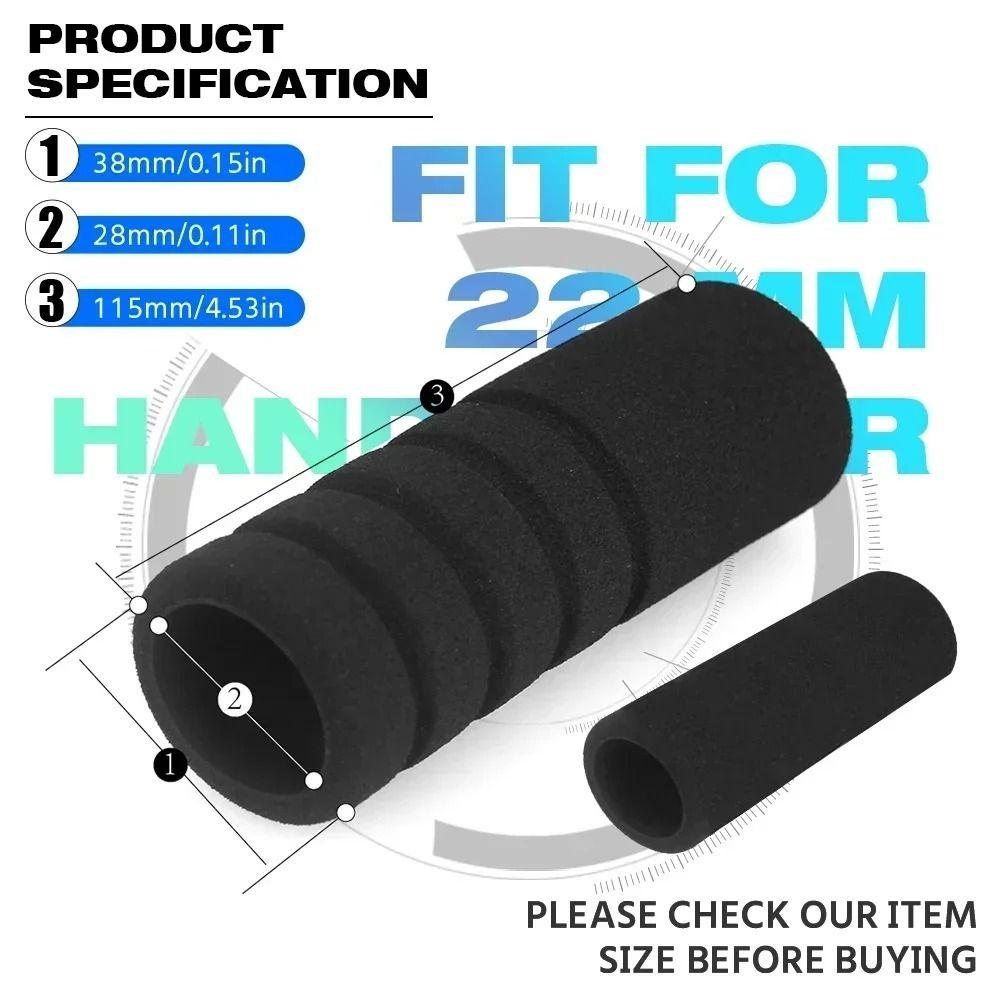 Shock Absorption Motorcycle Handle Grips Non-slip Motocross Moto Grip Motorcycles Accessories