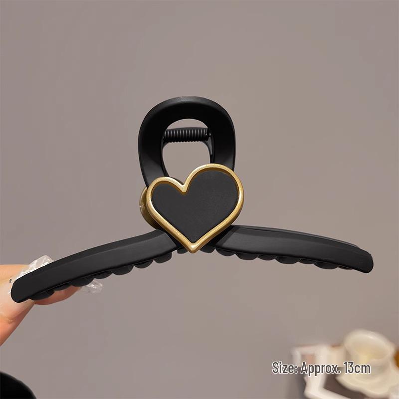 Großer französischer Retro-Klammer-Haarclip für elegante Damenfrisuren.