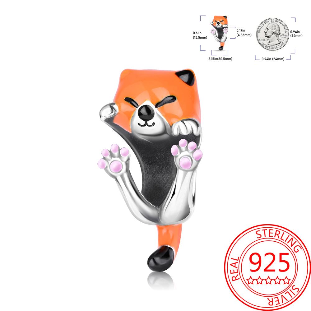 Colorful Copper Colorful Animals Parrot Rabbit Puppy Charm Pendant Fit Dly Bracelet Necklace Boutique Handmade Gift