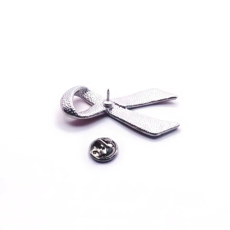 10 Pcs Ribbon Charity Pins Ribbon Brooches Jewellery Pins Ribbon Pins For Breasts Cancer Support And Awareness