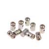 10/30/50Pcs Motorcycle Brake Clutch Choke Cable Repair Kart Bike Mower Parts Throttle Cable Nipple Screw Metal Stopper