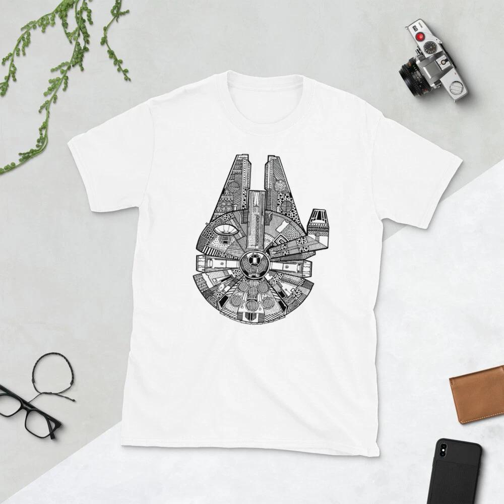 STAR W SCI FI GREATEST MOVIE AWESOME GRAPHIC Short-Sleeve Unisex T-Shirt 4XL