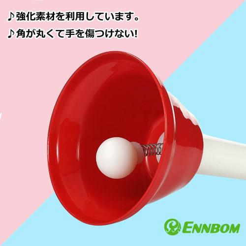 Ennbom Handbells, Music Bells, Kids' New Year's Gift, Percussion Instrument, 8-Color Set