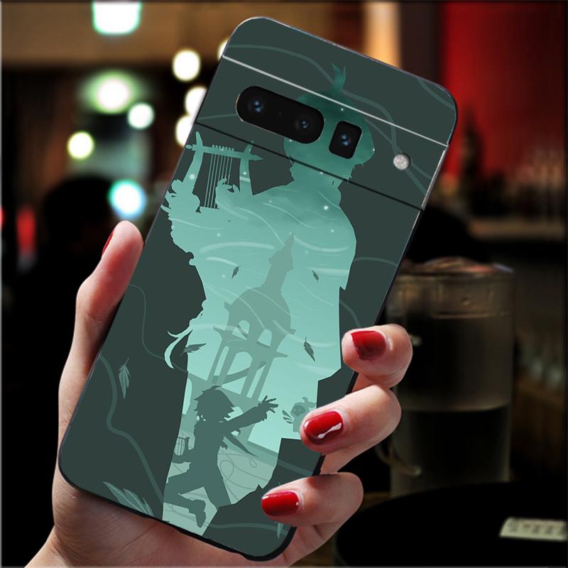 Phone Case For Google Pixel 10 Pro 9 Pro XL 9A 8 7 6 Pro Pixel 8A 7A 6A Pixel 8 7 6 5 Anime Genshin Impact