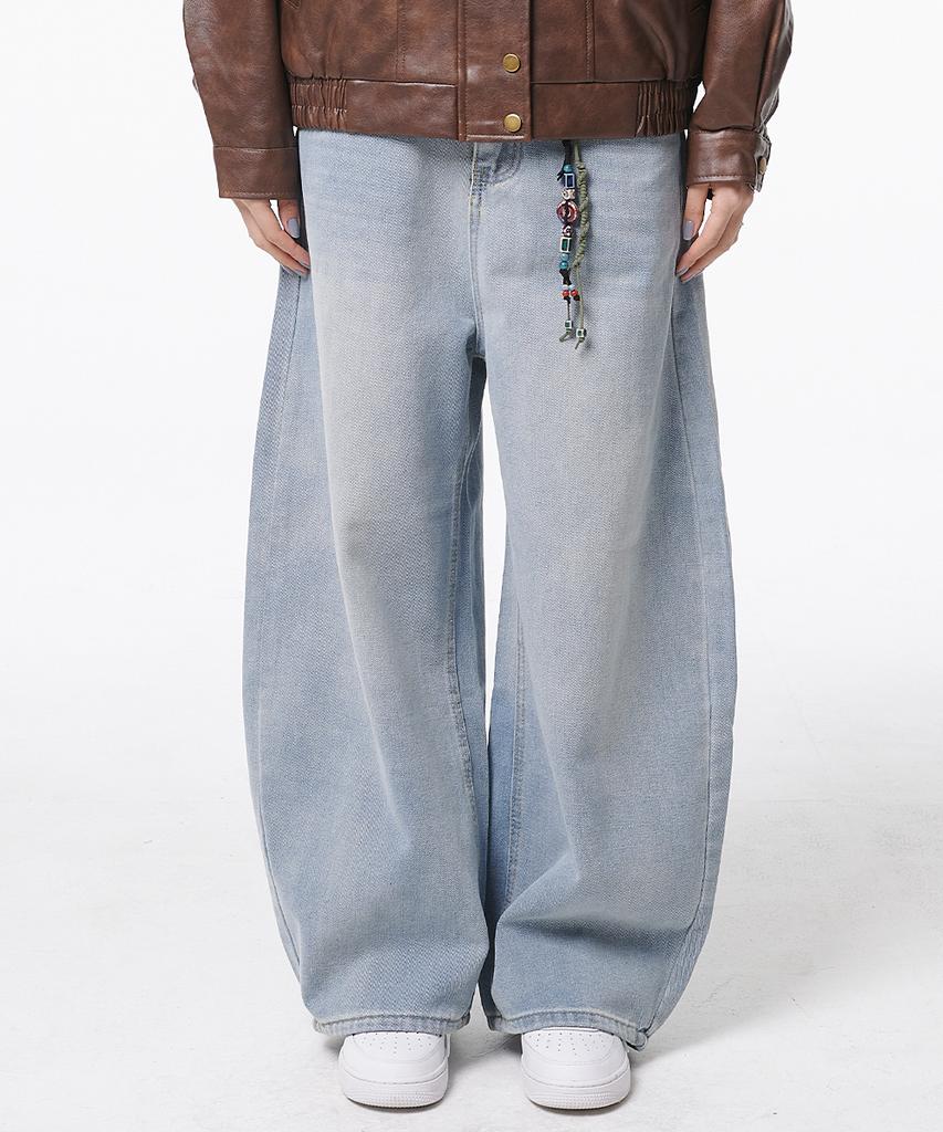 ARTISTWEAR Haverfit Washed Wide Denim Pants