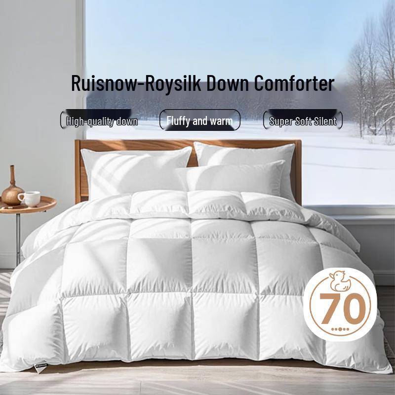 

Зимнее пуховое одеяло Ran Brand Premium из белого утиного пуха 200cm x 230cm