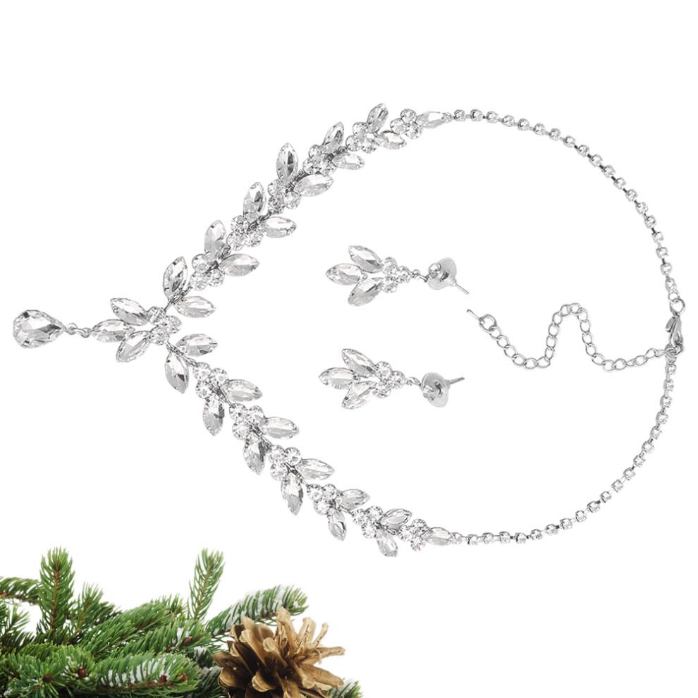 Wedding Jewelry For Brides Bridal Accessories Silver Jewellery Set