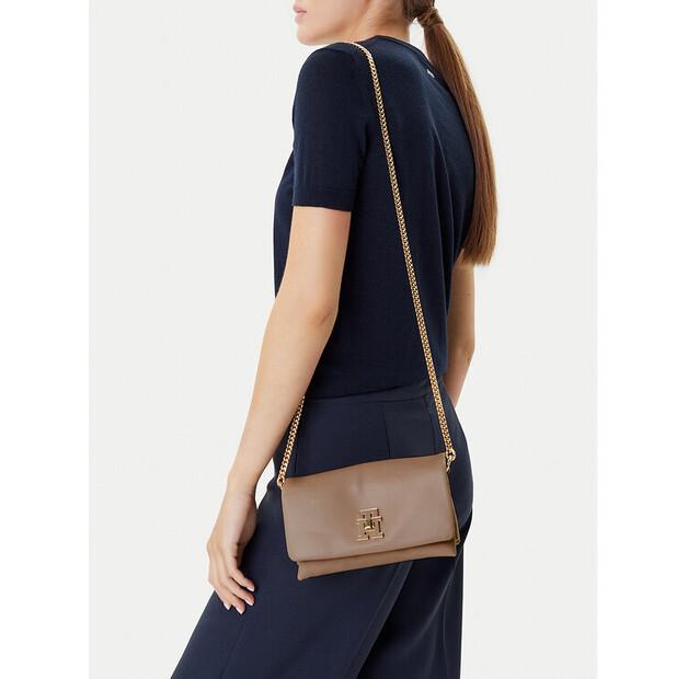 Handbag Tommy Hilfiger AW0AW17462 Beige