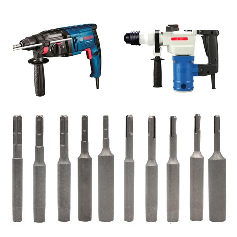 SDS Plus Professional Ground Rod Driver Steel Durable Hardened for 5/8 3/4Inch Ground Rod for SDS Plus Impact Drills