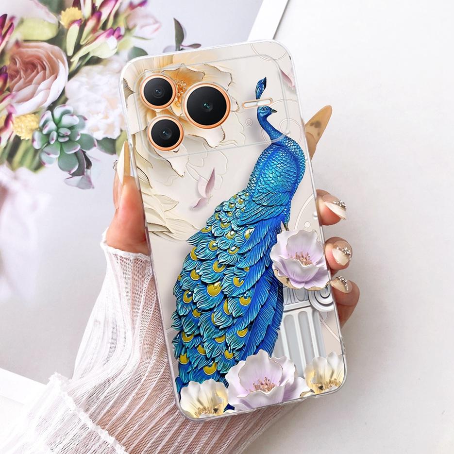 For Honor Power 2 Case SER-AN00 Cute Cat Flowers Painted Cover Soft Slim Phone Case For Honor Power DVD-AN00 HonorPower 2 Fundas