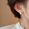 New Design Sparkling Star Shaped Micro Inlaid Zircon Stud Earrings For Women's Mini Jewelry Fashion Luxury Accessories