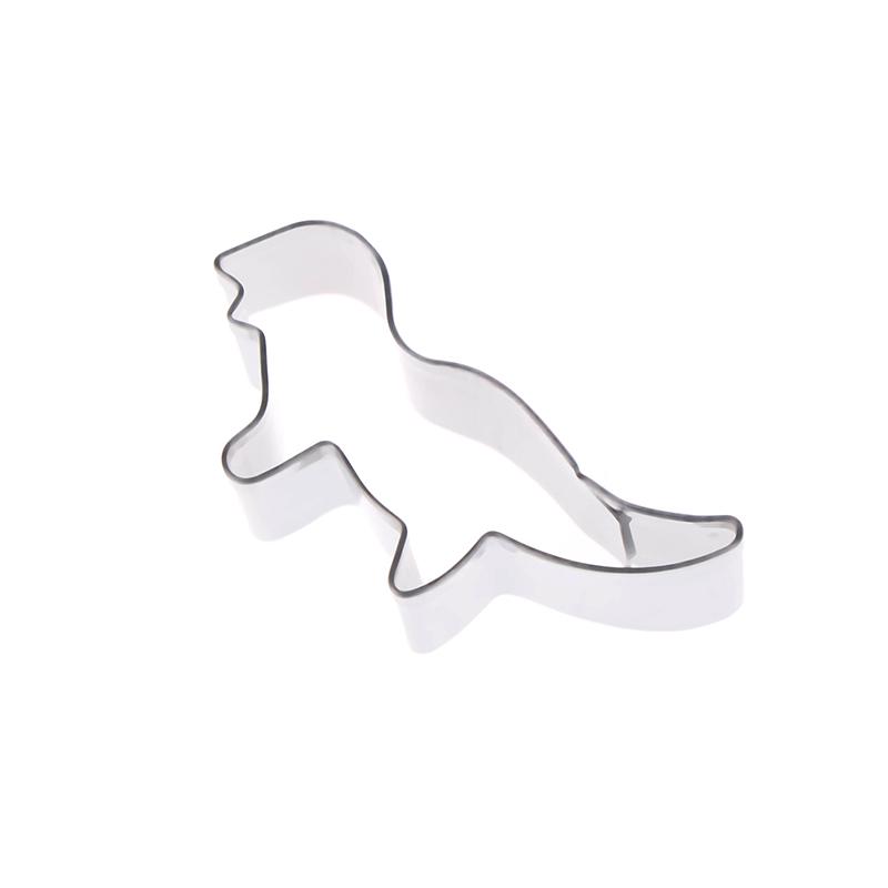 6 ks Nerezová ocel Dinosauří forma Forma na pečivo na sušenky ve tvaru sušenek