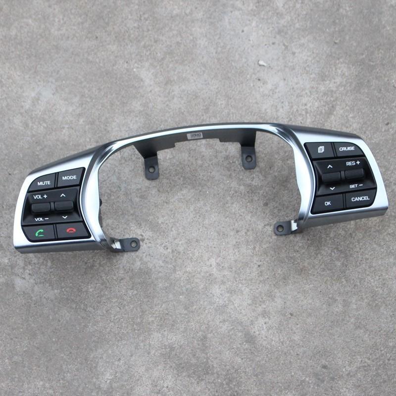 For Sonata LF 2016-2018 Steering Wheel Buttons Bluetooth Phone Cruise Control Remote Control button left music butto