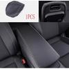 Black Leather Middle Console Armrest Box Cover Fit For Toyota Venza -