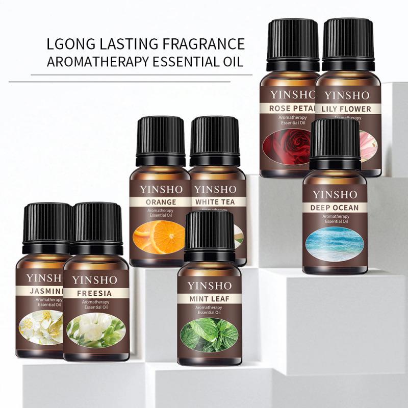 YINSHO English Oil-Soluble Aromatherapy Essential Oil & Air Freshener Candle