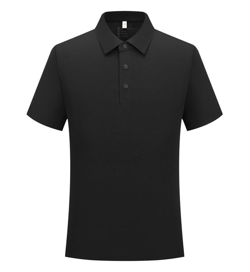 Schnelltrocknendes kurzärmeliges Poloshirt für Arbeitskleidung mit Logo-Stickerei