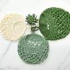 Cotton Rope Fruit Storage Basket Hand Woven Vegetable Storage Basket  Home Storage