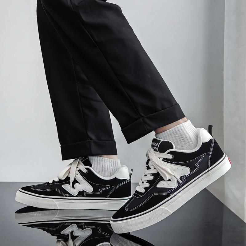 Fashion Men's Mesh Slip-on Walking Shoes Lightweight Casual Sneakers with Lace-up Comfortable Athletic Shoes Men Fashion Sports Flats