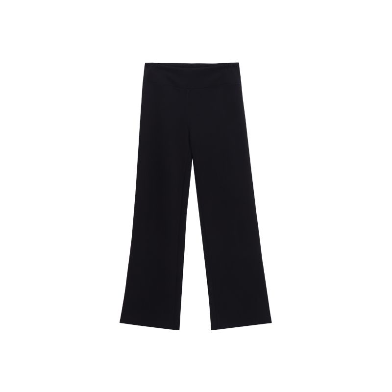 

Audwyn Low Waist Pants Women Comfortable Slimming Idle Style Drape Elastic Waist Loose Slimming Versatile Casual Pants Black M tall In Stock