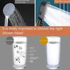 High-Pressure Shower Head with Filter, 3 Spray Modes & Anti-Clog Silicone Nozzles, Fluoride Removal & 1-Click Pause