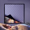 1P Geen Boor Thermische Raamfolie Verdikt Zelfklevend Isolatiehoes Eenvoudig te Installeren Koudeblokkerend Ontwerp voor een Warm Winterhuis