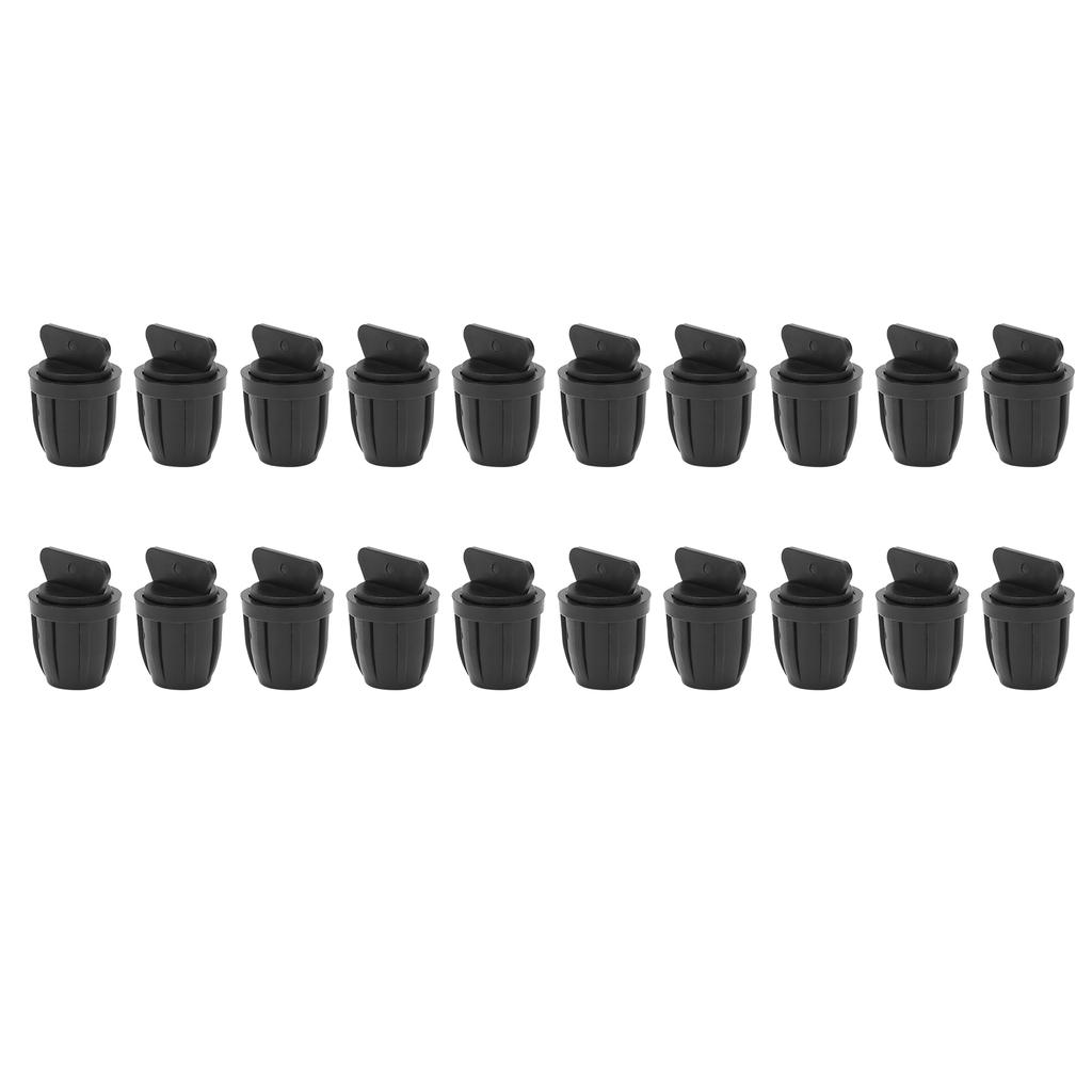 20 STÜCKE 8 11 Schlauch Endstopfen mit Verschluss Tropf Bewässerung Schlauch Stachelendstopfen