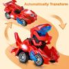 Transforming Car Dinosaur Toy for Kids, Dino Transformer Toy Car with Light Music for Toddlers 1-3, Christmas Gifts for Boys