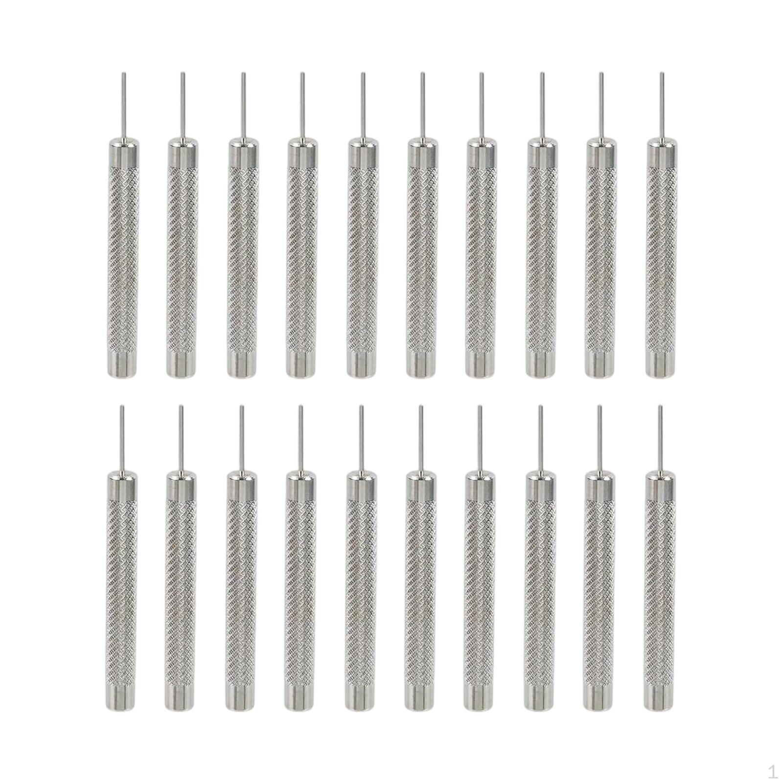 

20 Pieces Watch Band Pin Punches Watchmaker Repair Tools Link Removal Pin head 0.8mm