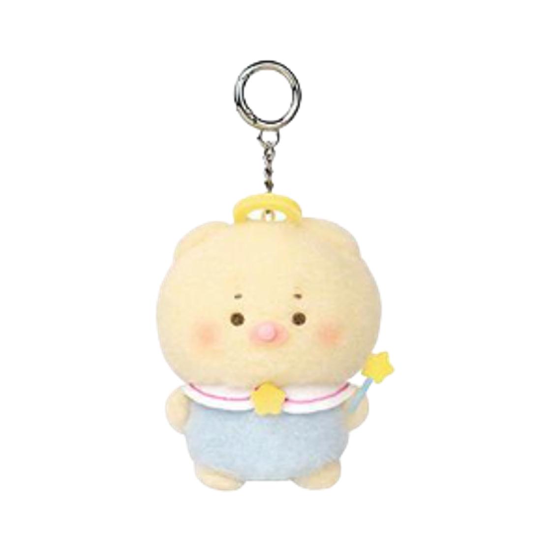 Olive Young x Manggeojin Bear Doll Keyring Baby Angel ONE SIZE