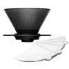 ShanSon V60 Coffee Dripper Cup Hand Home Convenient Coffee Filter, 1-4 Capacity, Drip, Stylish, Camping, Outdoor, Cafe, Cafe, Lightweight, Utensil,