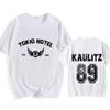Hot Tokio Hotel Band T Shirt Street Hip Hop Rapper O-neck Gothic Tee-shirt Summer High Quality Tshirt Sudaderas Retro Soft Tees
