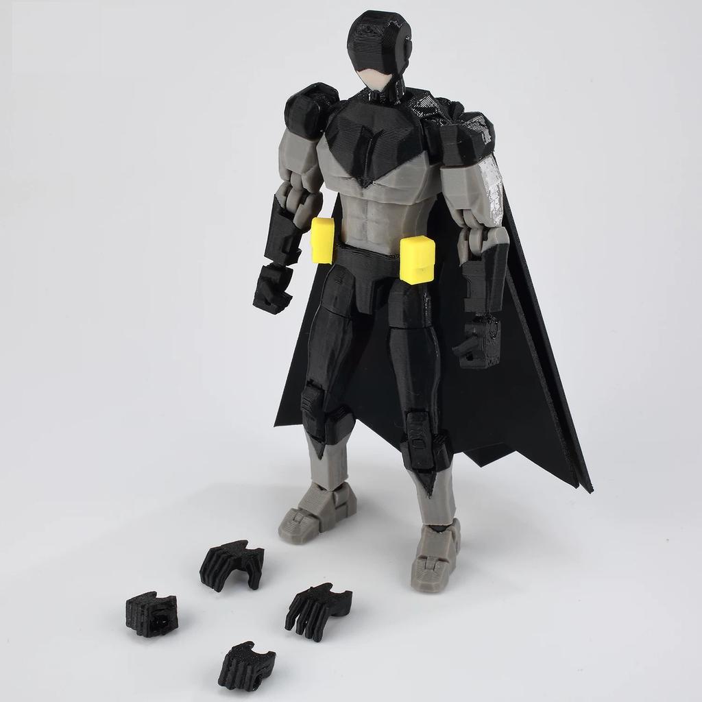 3D-Printed Articulated Action Figures Collectible Toys for Adults And Kids