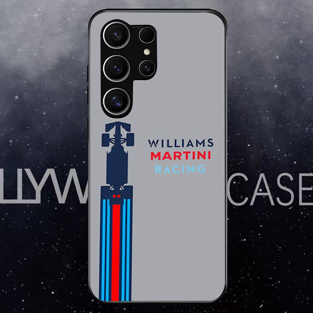 Racing M-Martini-ES Phone Case For Samsung S25 Edge Ultra S23 S22 S21 S20 Ultra Plus S24 Fe A54 A53 A25 Glass Cover
