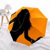 1pc Music Listener Automatic Open/Close Umbrella 8-Rib Strong Frame, Portable Travel Umbrella for Women & Men, Birthday Gift Parties 030