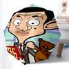Mr. Bean Themen-Reiseregenschirm - 8 Rippen, Automatisches Öffnen und Schließen, Tragbares faltbares Design, Kompakter und stilvoller Regenschirm für den Außenbereich