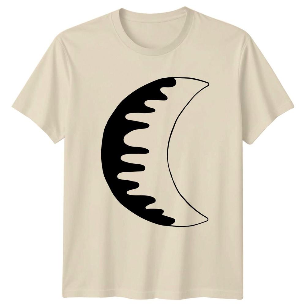Celestial Drip Style Melted Moon TShirt Witchcraft Goth Celestial Gift For Him