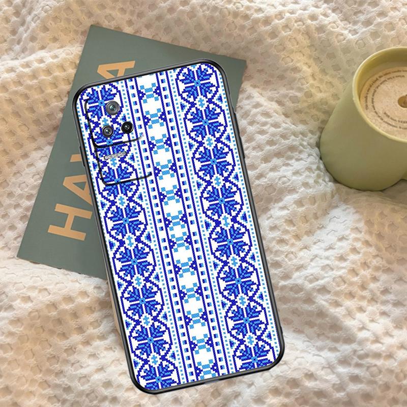 Ukrainian Pattern Case For Xiaomi 13 14 15 Ultra 11T 12T 13T 14T Pro POCO X7 Pro X3 X5 F5 F6 M6 X6 Pro Cover
