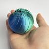 3D Printed Fidget Ball Toy Sensory Spinner Gear Sphere Fidget Toy with Liquid Flow Effect Twistable Desk Toy for Office Home Anxiety Stress Relief