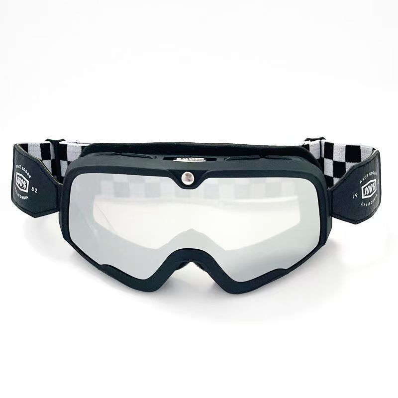 Brille Motorradbrille Vintage Lokomotive Harley Helmbrille Outdoor Sport Windschutz