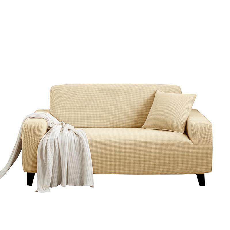 Thick Elastic Sofa Cover Slipcover For Living Room Cheap Stretch Polar Fleece Armchair Cover Seater Corner Couch Covers