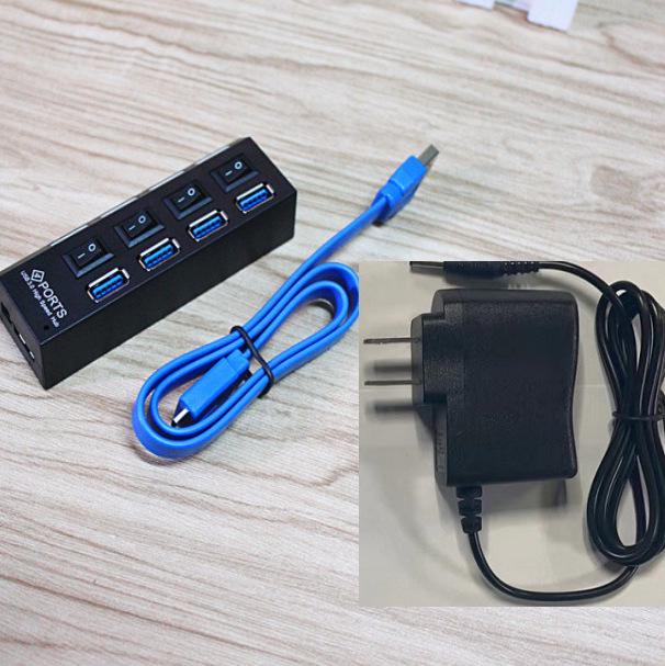 7-Port USB 3.0 Hub & Switch Splitter