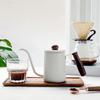 600ML Pour Over Coffee Kettle Wood Handle Drip Filter Coffee Maker Hand Brewing Kettle  Picnic