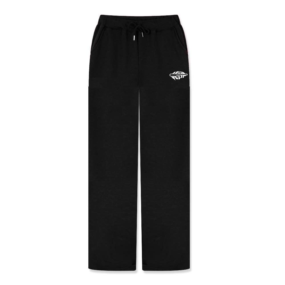 Jikeulib Center Clip Font Mini Wide Training Pants