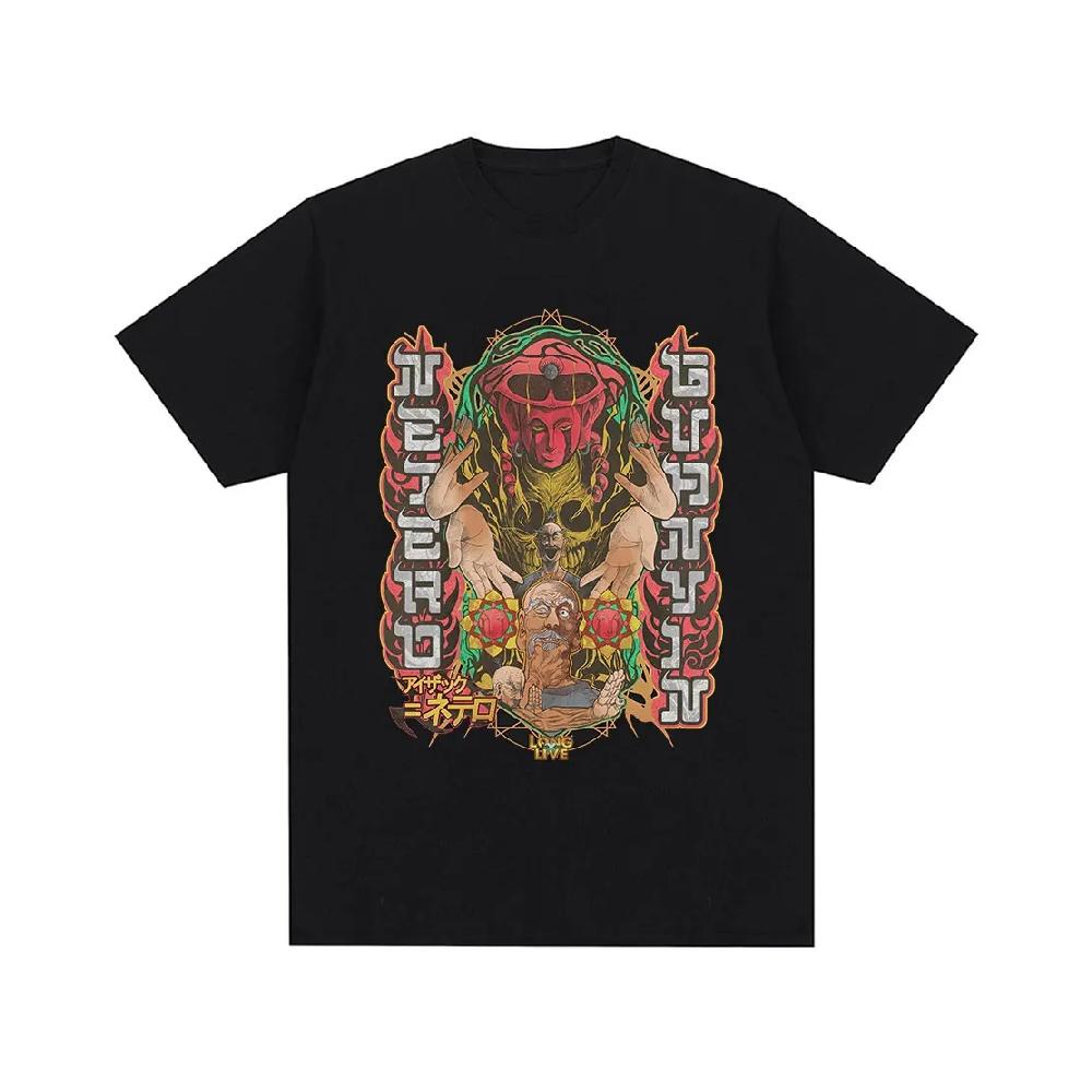 

Anime Hunter X Hunter T Shirt Aizakku Netero Manga Graphic Short Sleeve T-shirt Men Women Cotton Summer T-shirts Tops Streetwear S