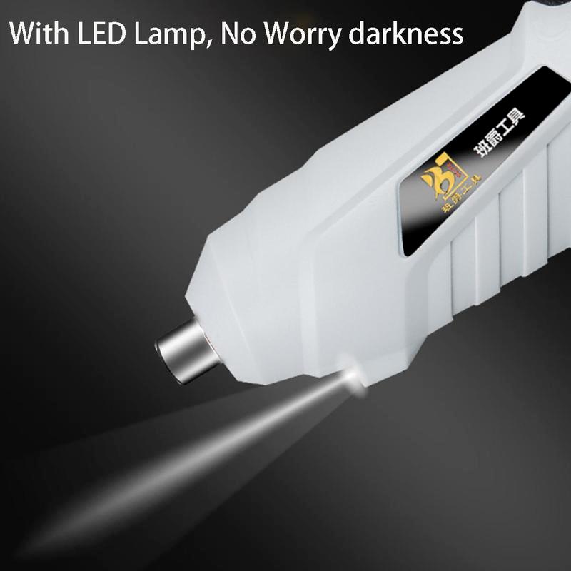 New 47pcs 3.6V Electric Screwdriver Rechargeable Cordless Power Drill Screw Driver Kit USB Chargeable Wireless Repair Tools