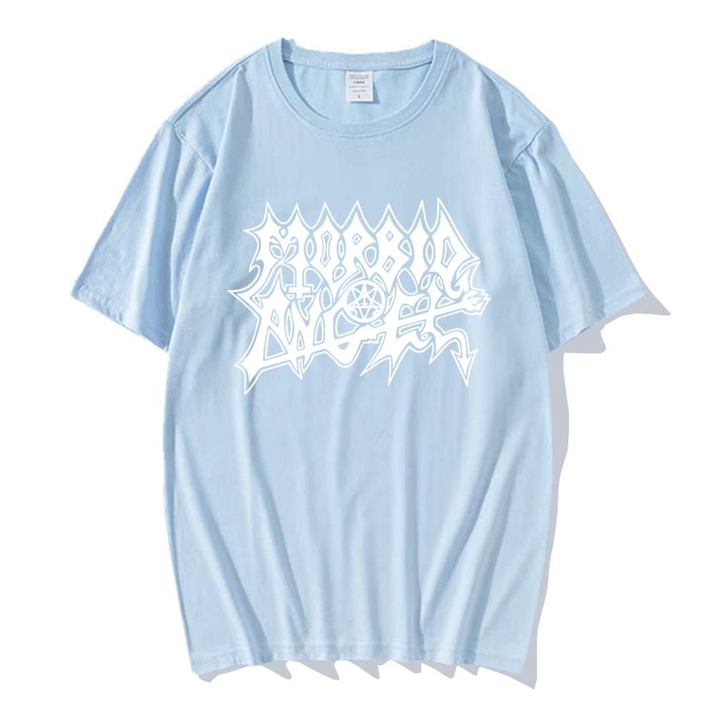 Cotton Summer T-shirt Ken Carson More Chaos Album Graphic Tshirts Short Sleeve O-neck Unisex Streetwear Hip Hop Men T Shirt