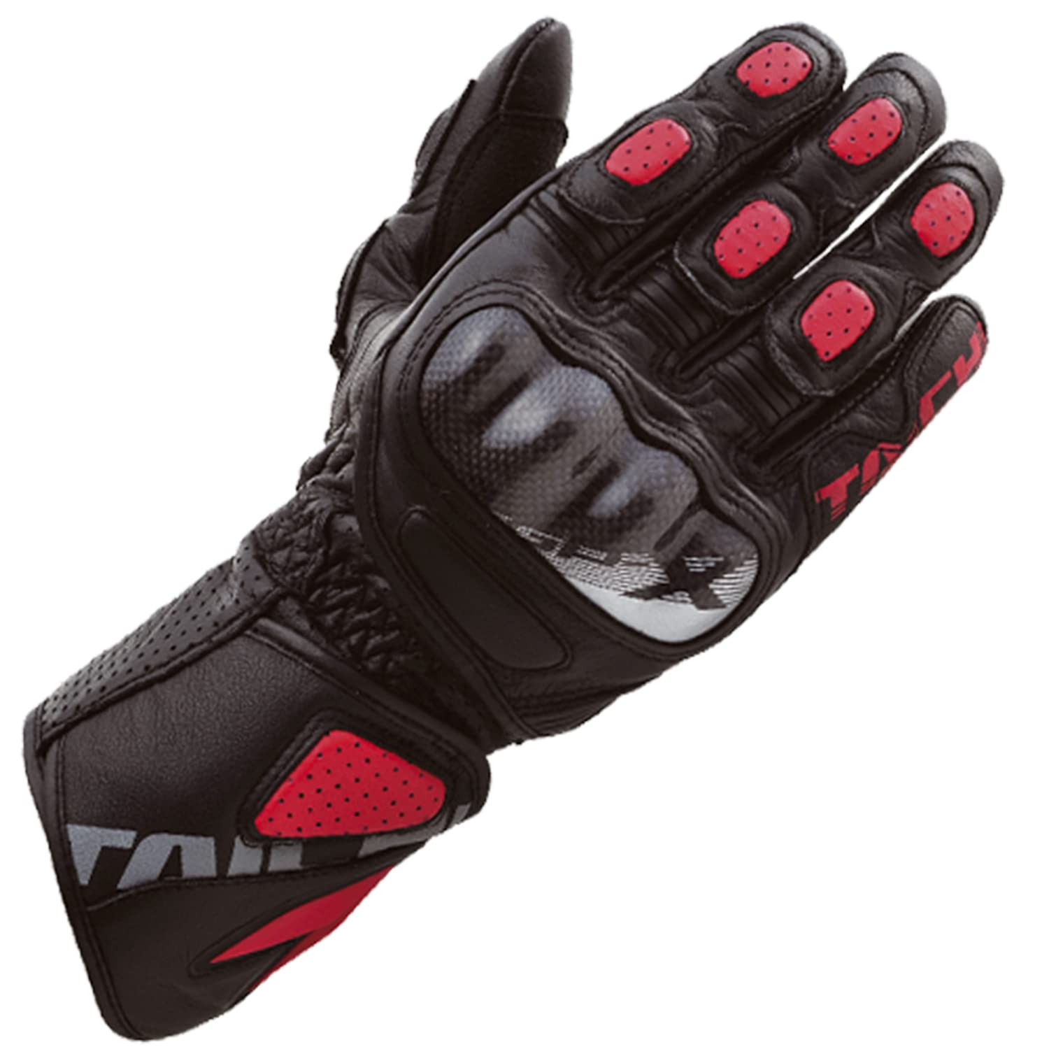 

RS TAICHI Racing Gloves Road Race Leather S GP-X Black/Red [NXT053]