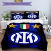3pcs Football Team (8) Design Cover Set - HD Printed Bedding with 1 Cover and 2 Pillowcases - Perfect for Home and Dorm Decor