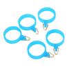 5PCS with Rubber Circle Fishing Rod Hook Holder Fishing Hook Holder  for Outdoor Fishing
